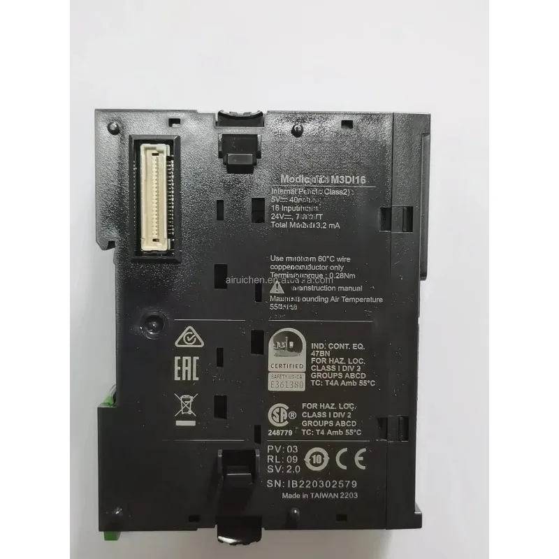 Analog Input Module, 24VDC Modicon TM3 TM3TI8T PLC Logic Controller