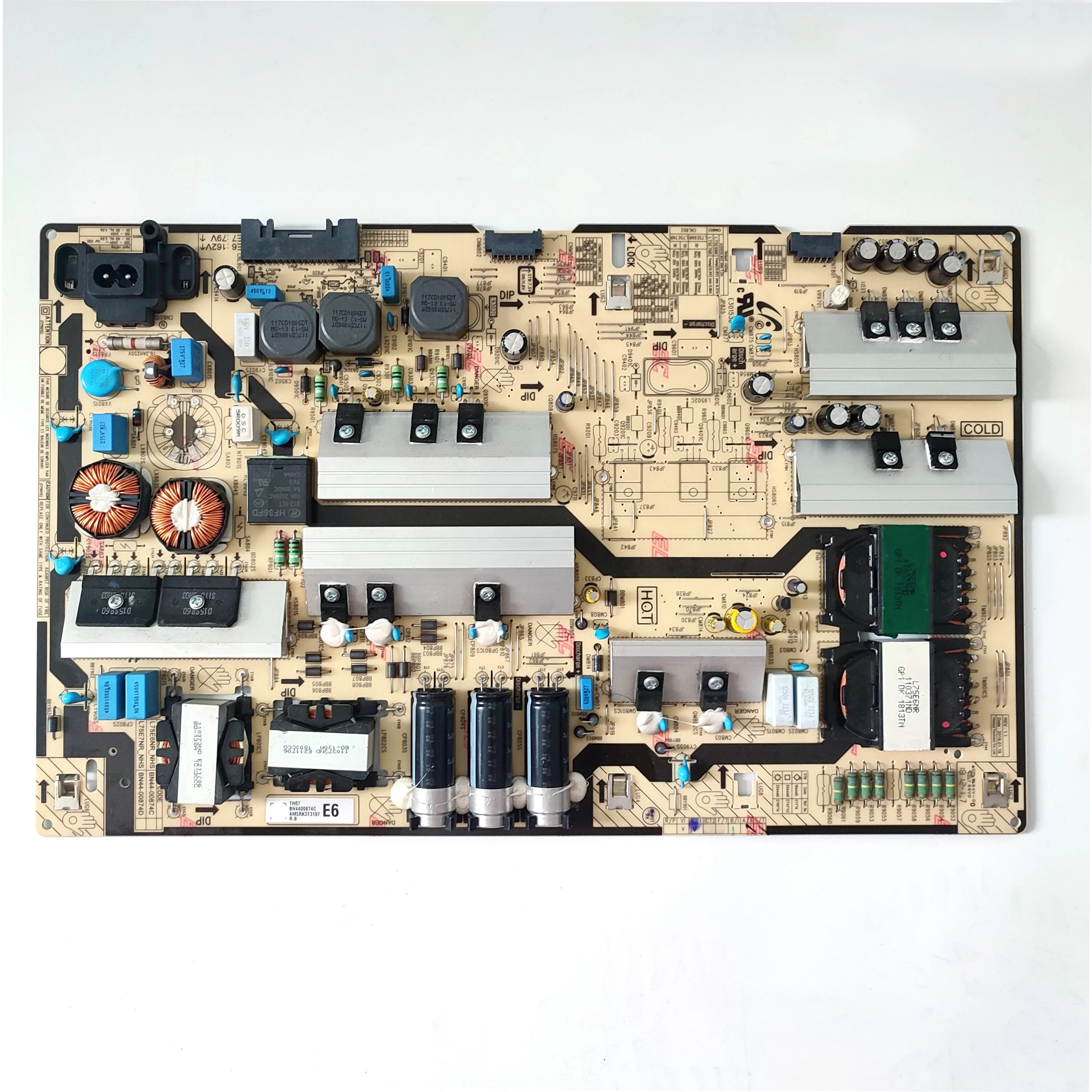 Placa de alimentação para peças de TV, BN44-00874C, HG75AJ690UJXXZ, UA75NU7100GXXP, UE75NU7170UXZG, UN75NU7200FXZA, UN75NU6900FXZC, Brand New