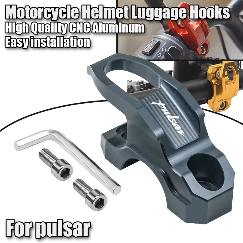 For Bajaj Pulsar N160 RS200 NS200 NS160 NS125 Pulsar150 Motorcycle Brake Master Cylinder Holder Clamp Bracket Bag Hook Helmet