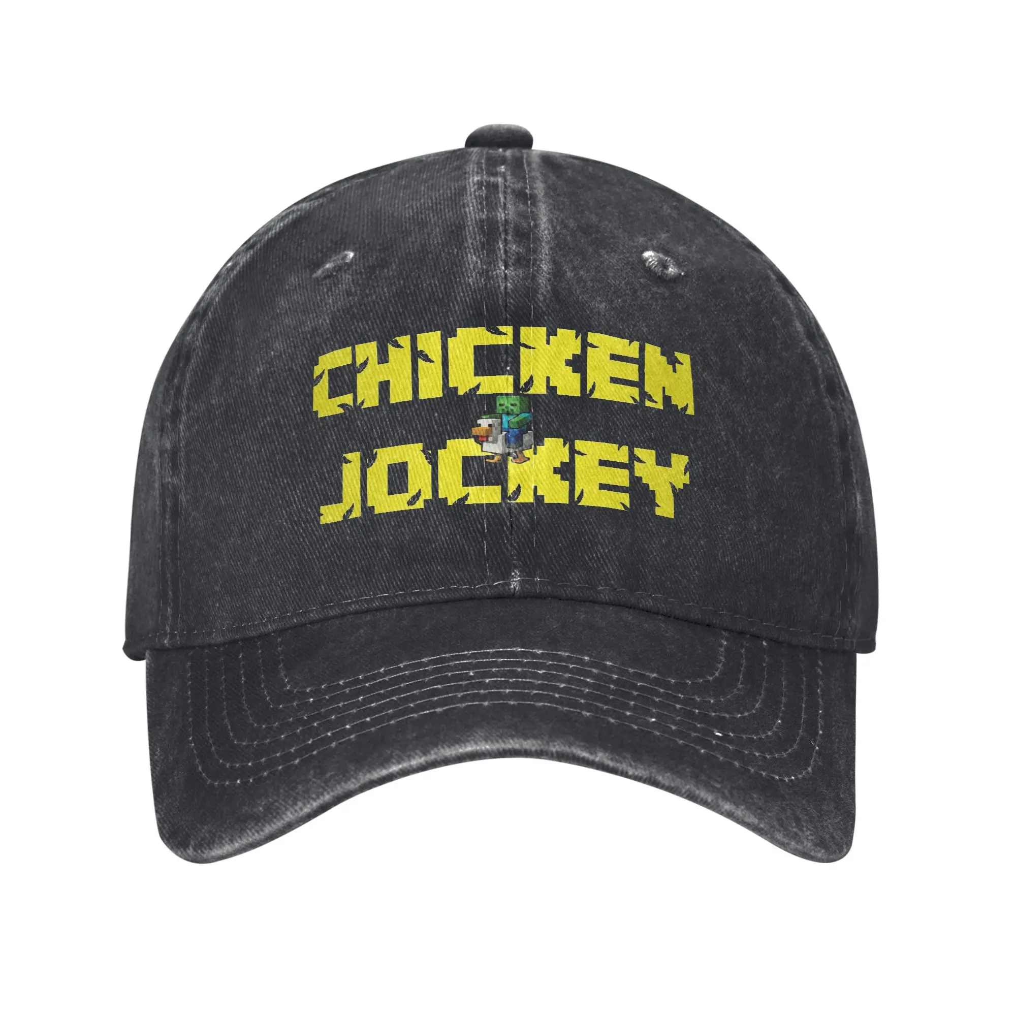 

Бейсбольная кепка Game Chicken No 1, винтажная джинсовая кепка от солнца с потертостями, унисекс, для тренировок на открытом воздухе, подарочные кепки, шляпа
