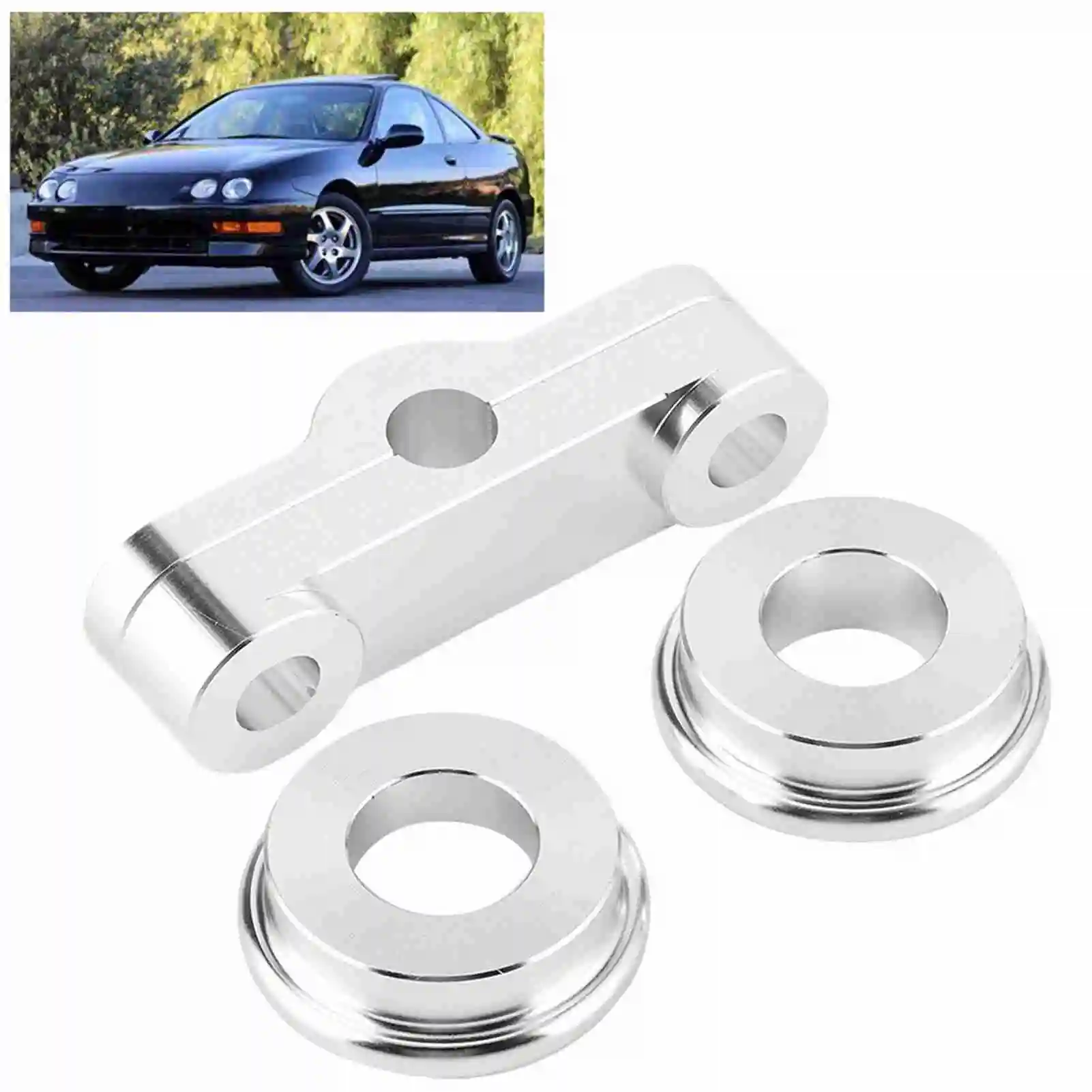 Il kit boccola del cambio anteriore posteriore sostituisce la lega di alluminio adatta per Honda Civic/Del Sol B16 B18