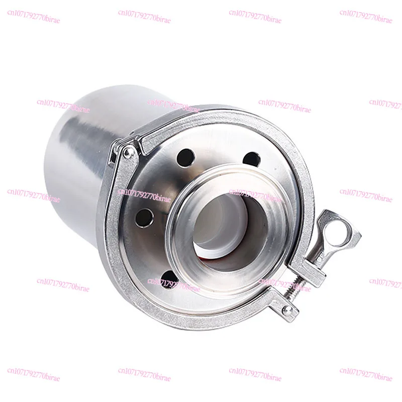 

304 Stainless Steel Air Respirator 2.5 Inch Sterile Filter Storage Tank Respirator Quick Install Breathing Valve