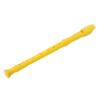 Plastic Instrument Musical Soprano Recorder Long Flute 8 Holes 4