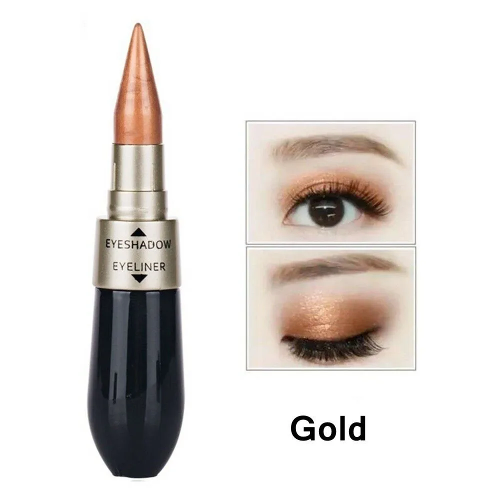 In 1 Brand New High Quality Black Eyeliner Pen Eyeliner Pen Eye Shadow Makeup Waterproof Lasting Cosmetic Black Smooth TSLM1