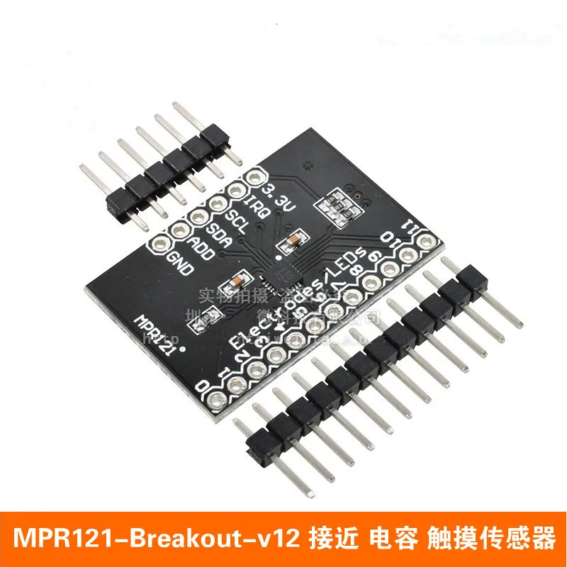 

MPR121-Breakout-v12 Proximity Capacitive Touch Sensor Control Keyboard Development Board