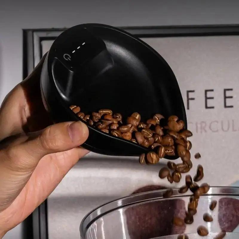 Mini báscula electrónica portátil para café, bandeja de exhibición para pesaje de Espresso, báscula multifunción de gramos pequeña para uso en cafetería y cocina para el hogar