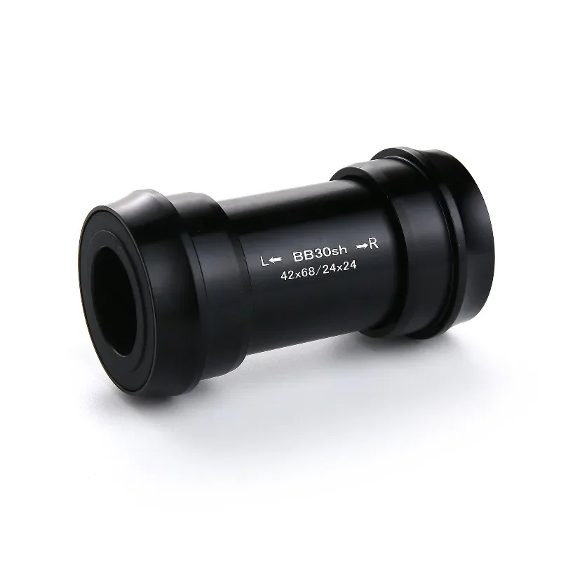 

Mountain Bike Road Bike Press-fit Bottom Bracket Outer Diameter 42mm Inner Diameter 24mm Aluminum Alloy Black Bottom Bracket