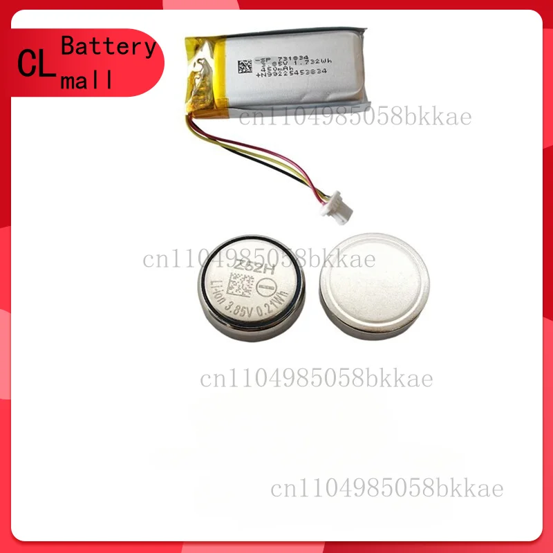 Batteria 2 pezzi Z52H 3,85 V e custodia per auricolari Sony LinkBuds S WFLS900N /B