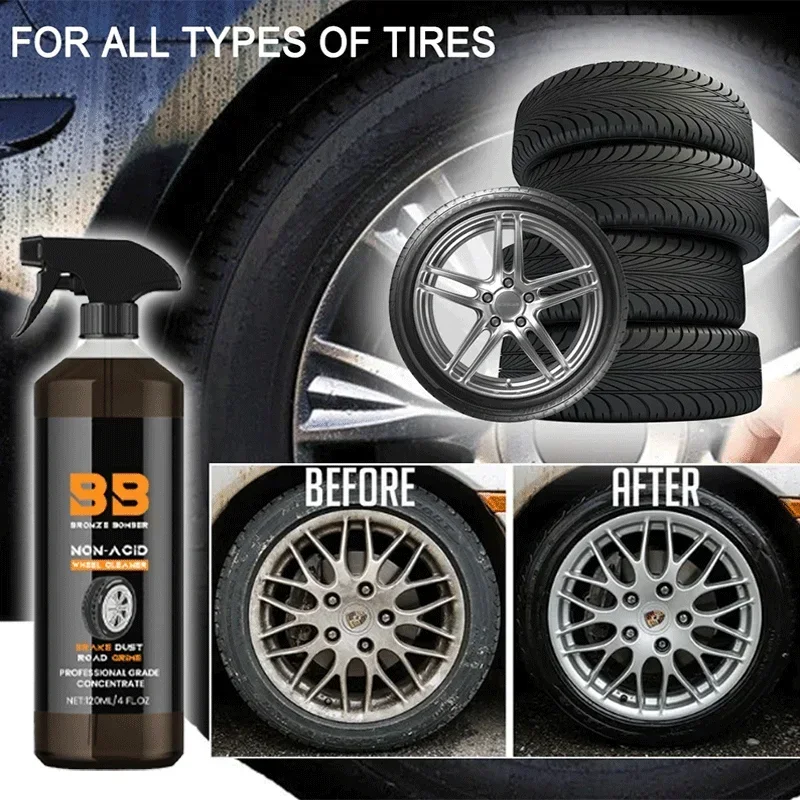 

Car Tire Shine Spray Car Wheel Tire Cleaning Refurbishing Agent Car Paint Coating Polishing Spraying Wax Cleaner