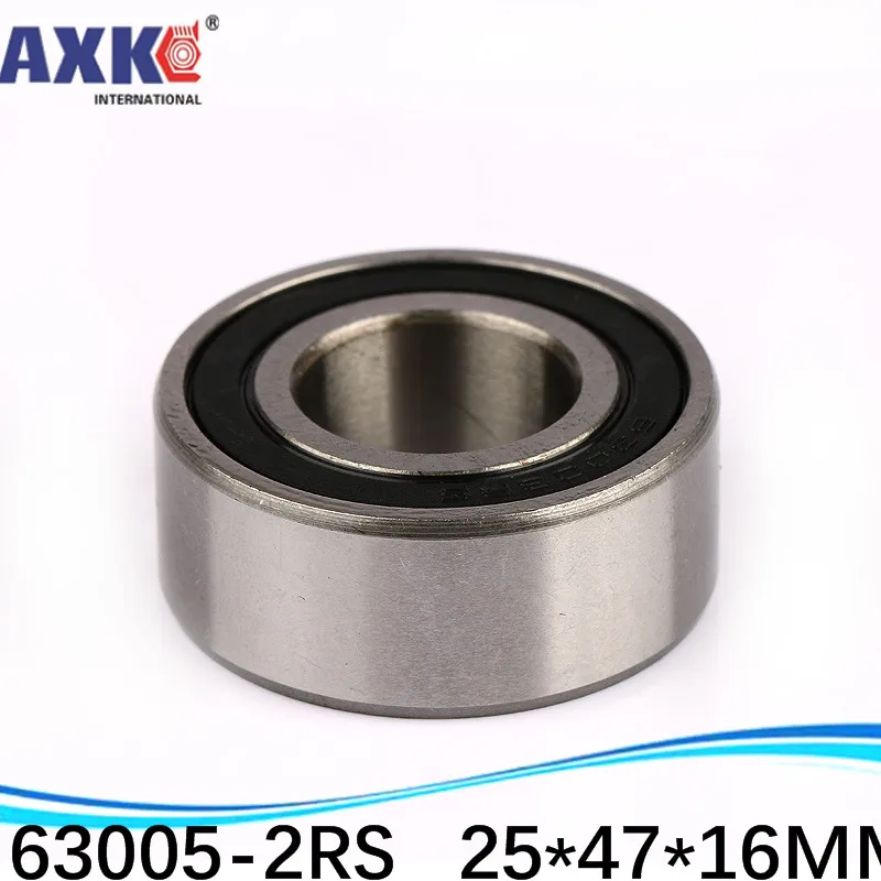 Excavator Bearing Double Shielded Deep Ball Bearings Large Breadth 63005 2RS 63005-2RS 25*47*16mm 25x47x16mm Inch Bearing AXK 99