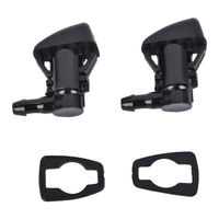 2pcs Windscreen Washer Jet Nozzle For Jeep Grand Cherokee Wk Wh 2005-2010 3.0Crd