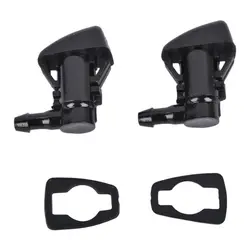 2pcs Windscreen Washer Jet Nozzle For Jeep Grand Cherokee Wk Wh 2005-2010 3.0Crd
