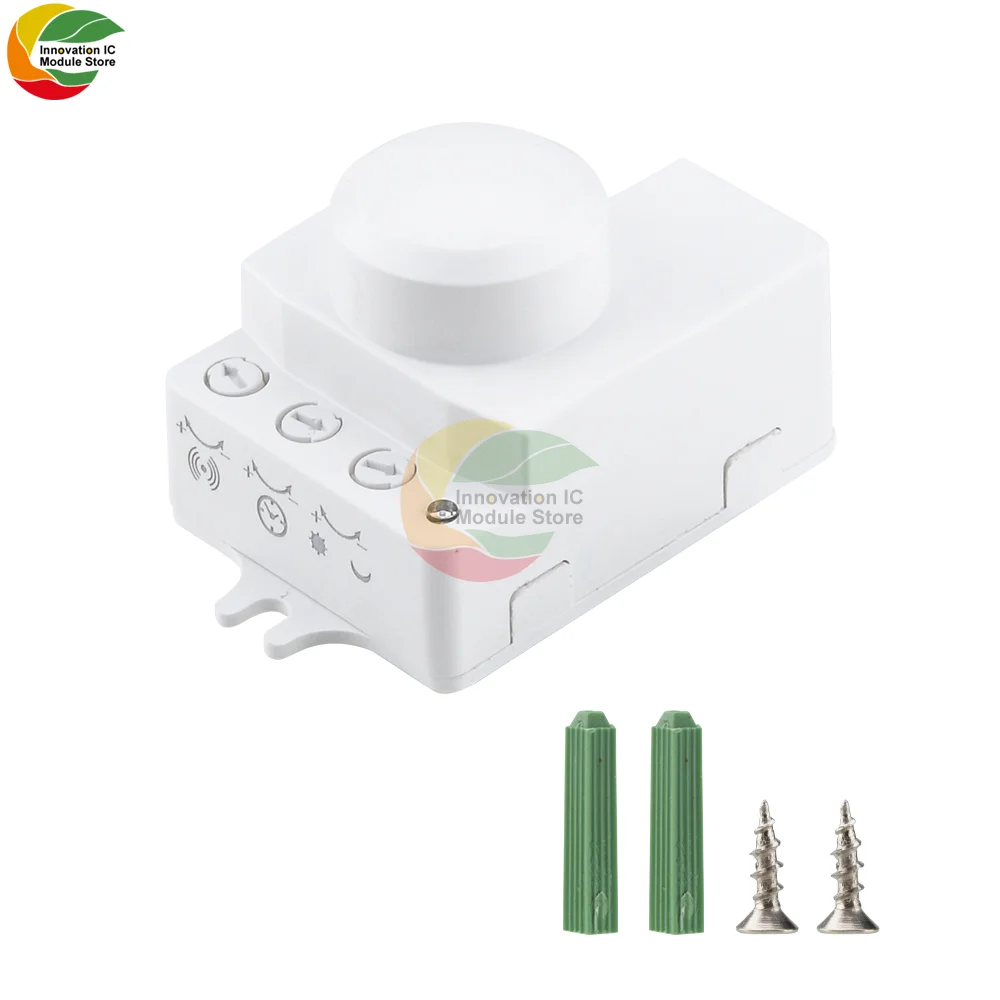 Imagem -03 - Módulo Inteligente do Sensor do Radar da Micro-ondas do Controle de Poupança de Energia do Interruptor 5.8 v do Sensor 220g do Sensor do Sensor do Radar do Radar