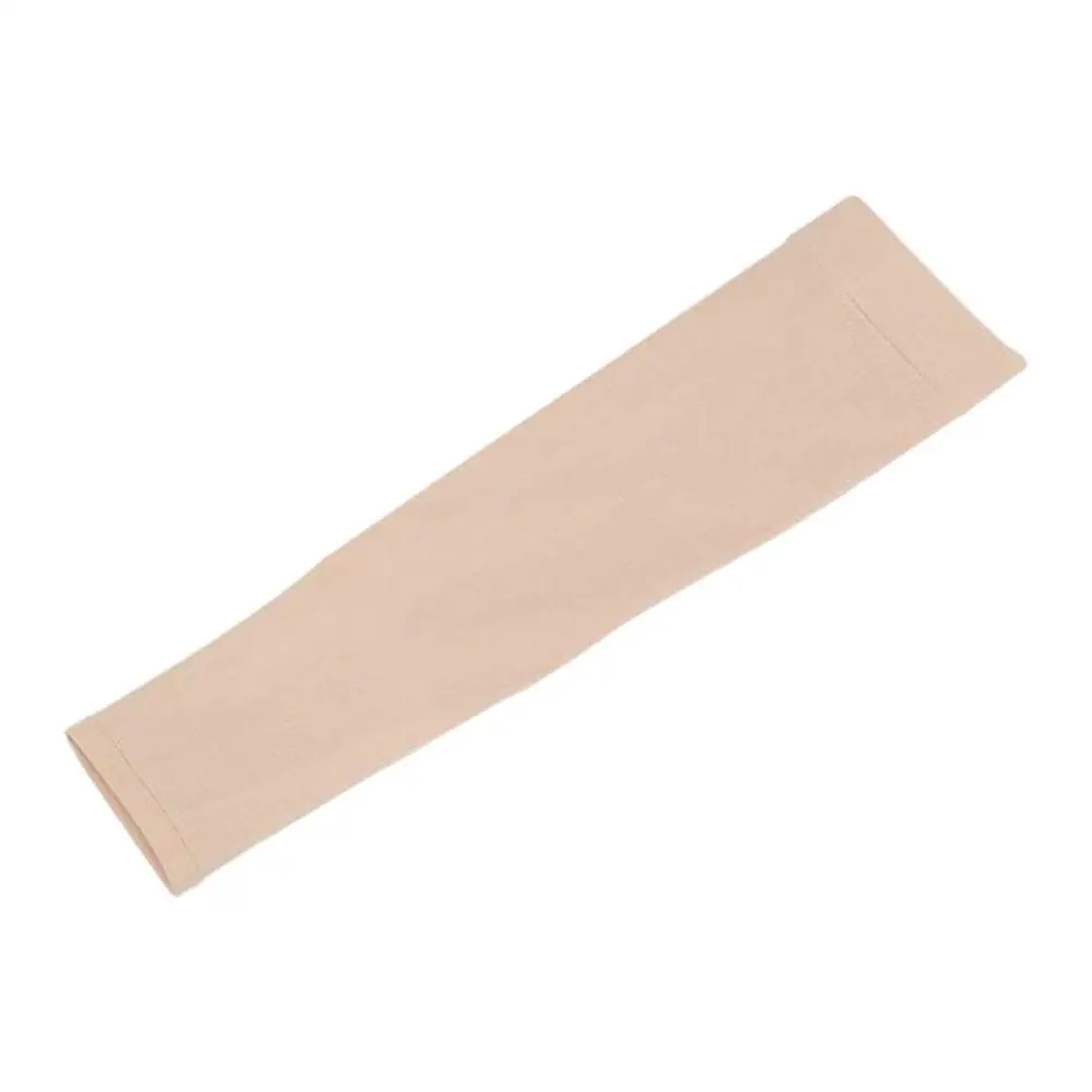 Forearm Tattoo Cover Up Compression Sleeves Skin Color Concealer Cycling Sports Sun Protection Elastic Long Sleeves Arm Cover