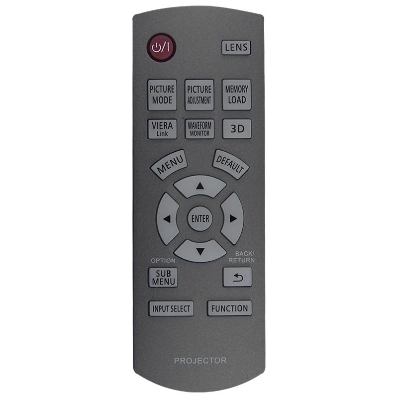 Совместим с проекторами Panasonic PT-AT5000E PT-AT6000E PT-AE7000 PT-AE8000, запасные части для пульта дистанционного управления N2QAYB000680.