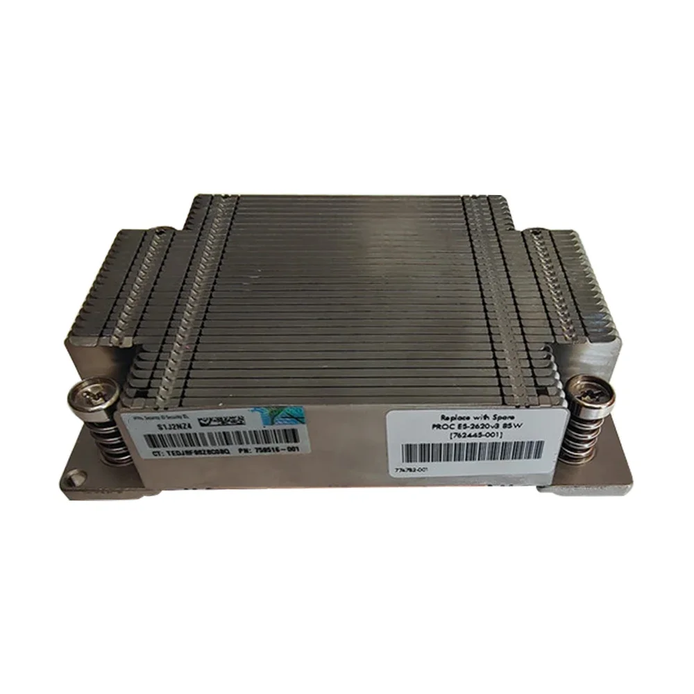Original Radiator Cooling Fan Kit for DL160 G9 Gen9 Server 779104-001 768755-001 Heatsink 779103-001 778567-001 Cooling Fan