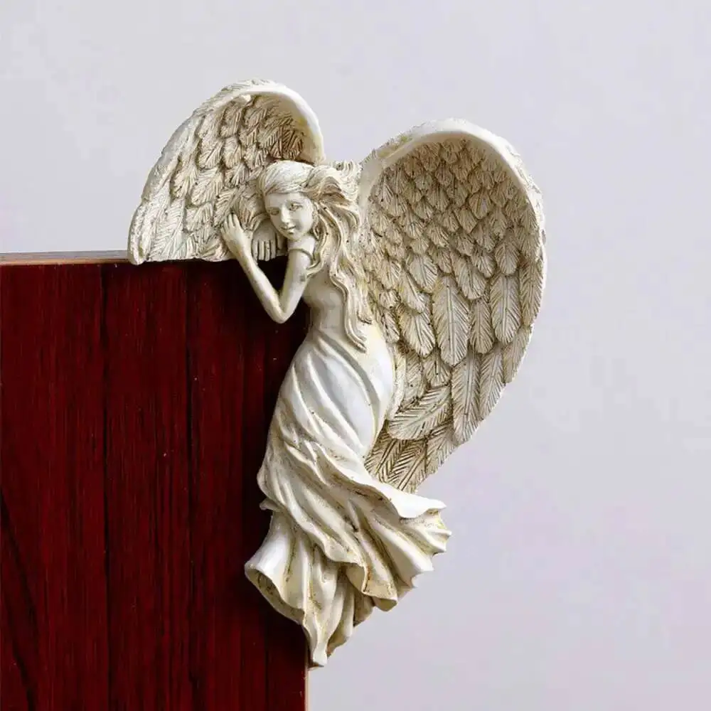 

New redemption Angel door frame decoration awakening Angel Wing Pendant door frame decoration resin pendant Decoration