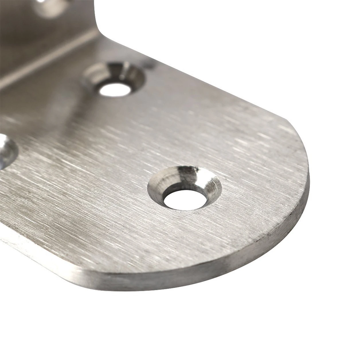 

5pcs Stainless Steel Fixing Brackets Metal Angle Brackets Durable Anti Rust Home Factory Furniture ShelfBracket