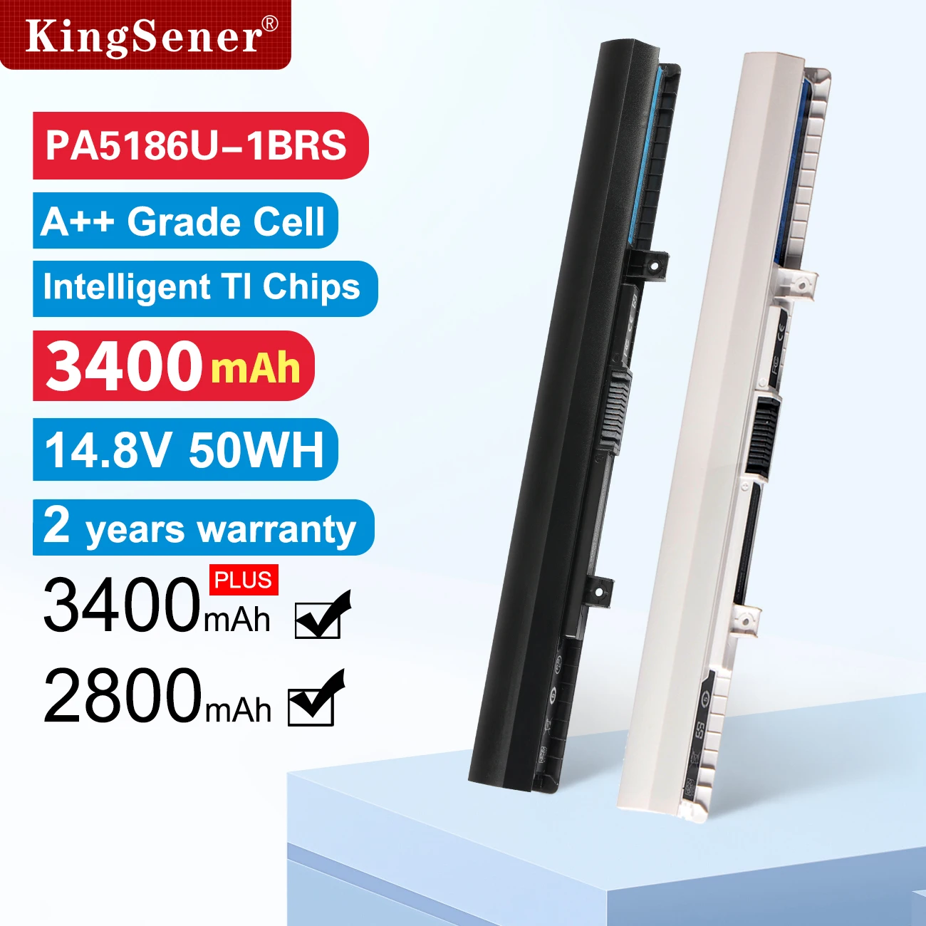 

Аккумулятор KingSener PA5186U PA5185U для Toshiba Satellite C55 C55D C55T L55 L50 L55D L55T PA5186U-1BRS 45 Втч/50 Втч