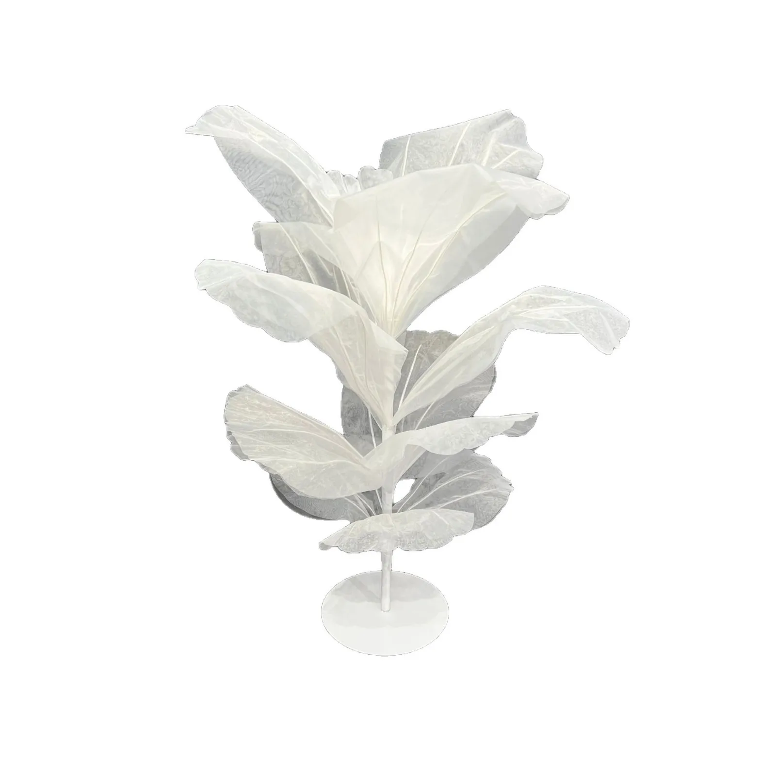 Wedding simulation flower tree handmade gauze flower wedding road guide banquet hall decoration window