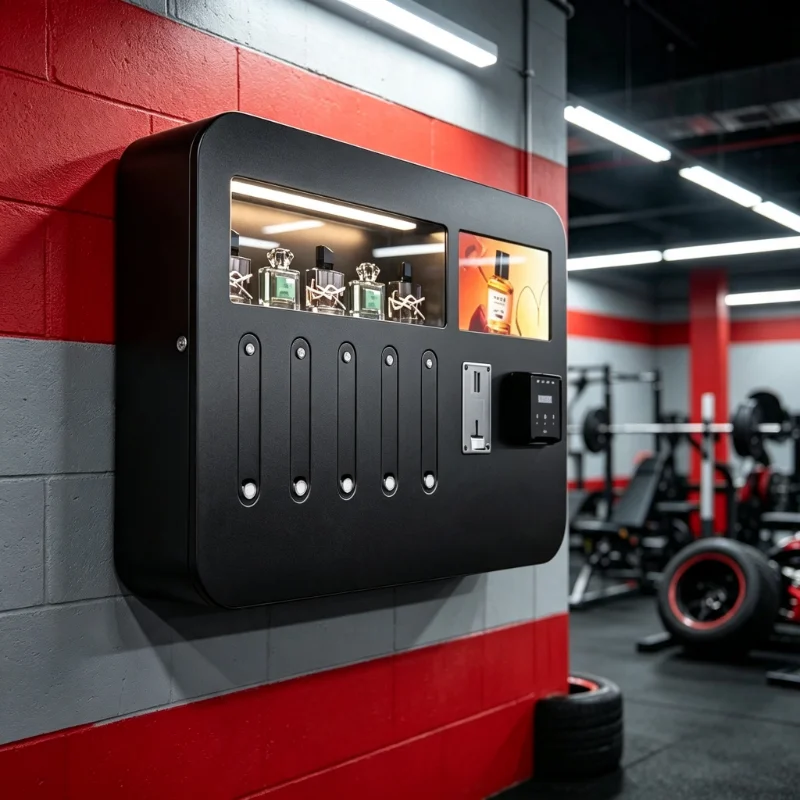 Commercial venue dedicated perfume vending machine original factory supply, multi-payment including coin, bill and card swiping