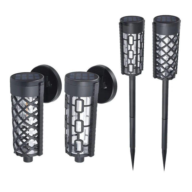 Luz de parede solar à prova dwaterproof água pátio luz de parede jardim exterior luz de parede moderna simples ao ar livre luz da porta da frente luz do jardim