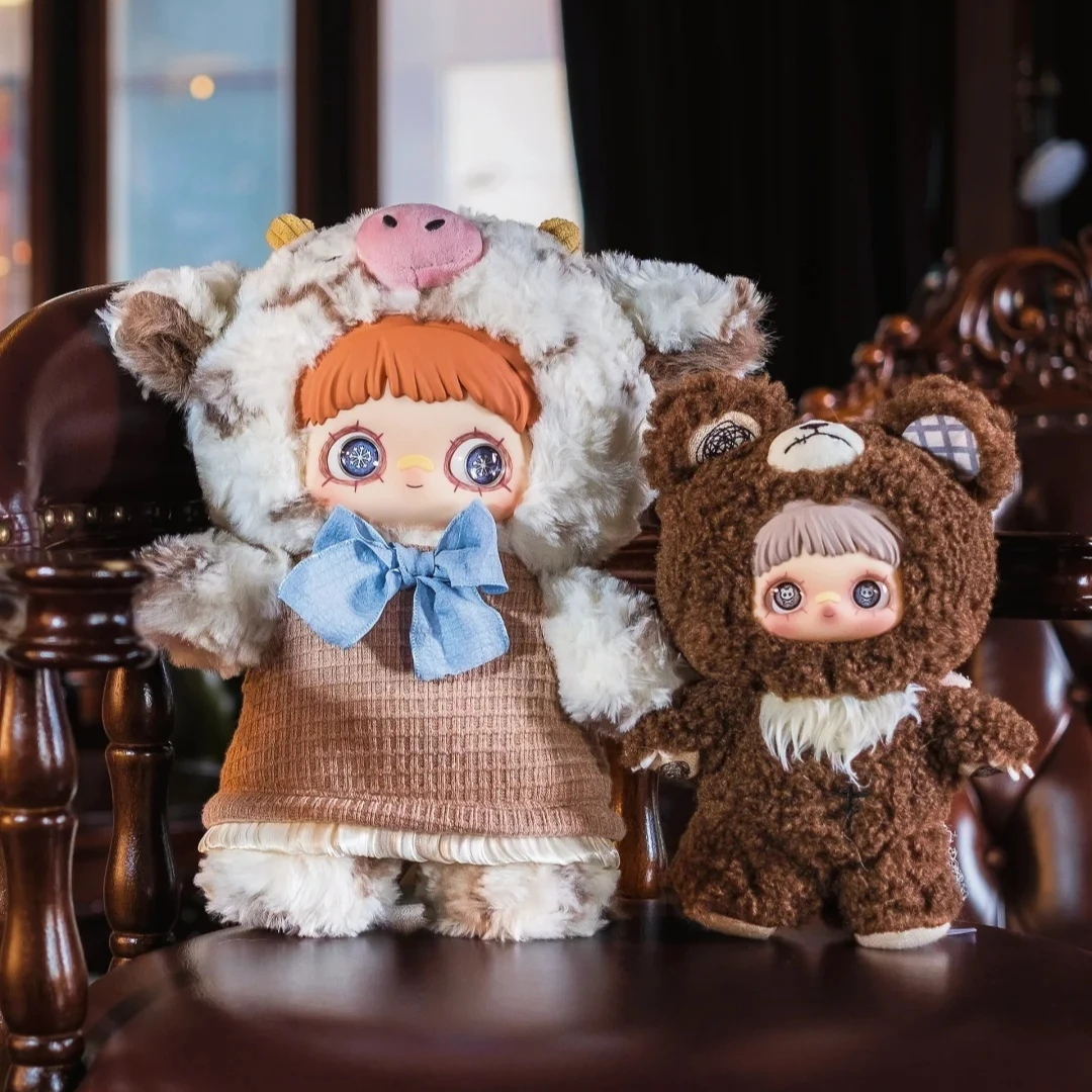 Maymei ลืม Funfair 400% Series กล่องตาบอดตุ๊กตา Plush Action Figure น่ารักไวนิลสะสมของขวัญแปลกใจของเล่นอินเทรนด์