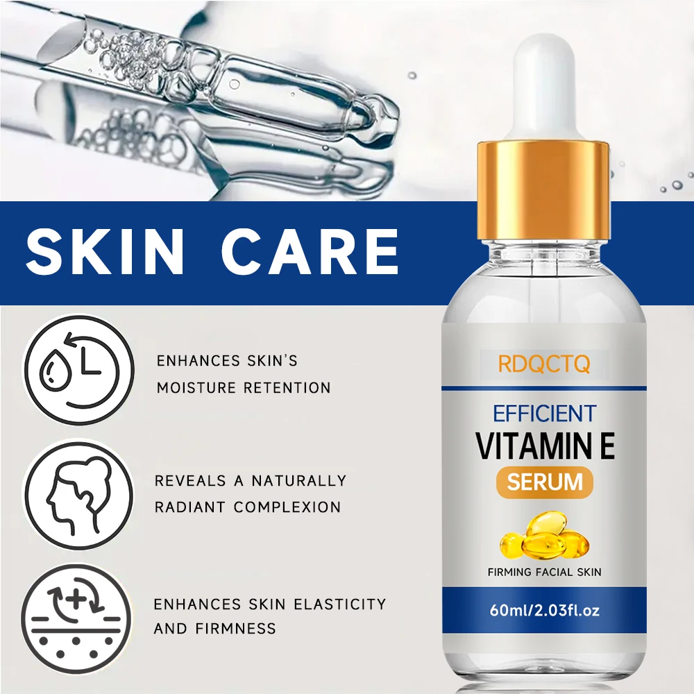 سيروم فيتامين E للوجه - تركيبة لشد البشرة وترطيبها للعناية اليومية بالوجه - جوهر مغذي للبشرة ذات المظهر الصحي #4