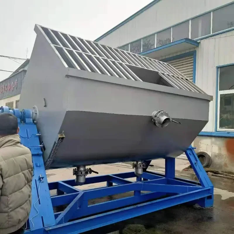 Mixer 1-50 tons electric flip mixer large stainless steel coating equipment y
