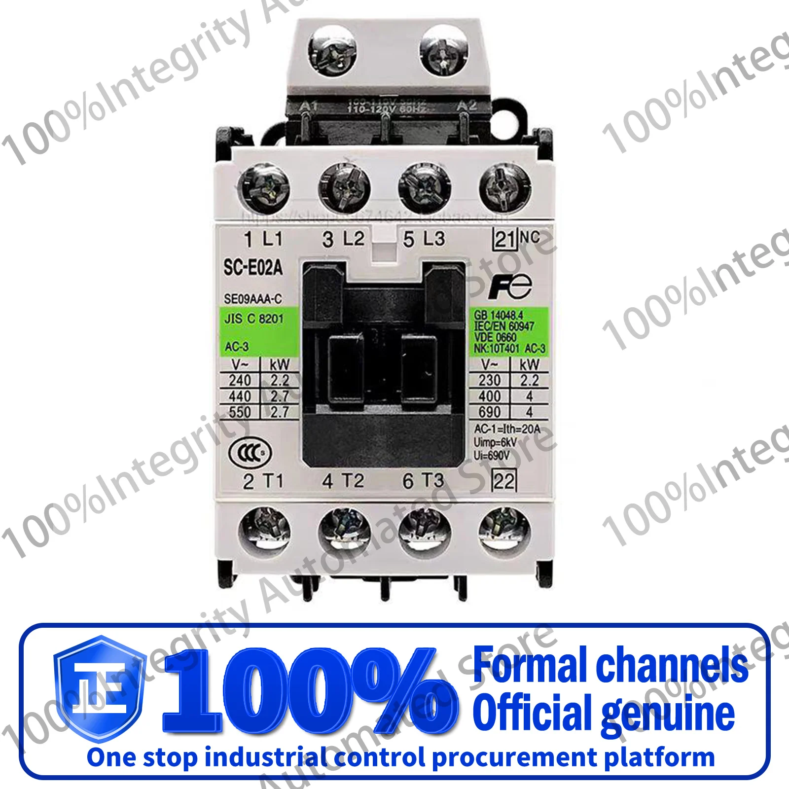 Contattore CA per ascensore Changshu Fuji SC-E02A SC-E03A SC-E04A SC-E05A AC110V 13NO 21NC