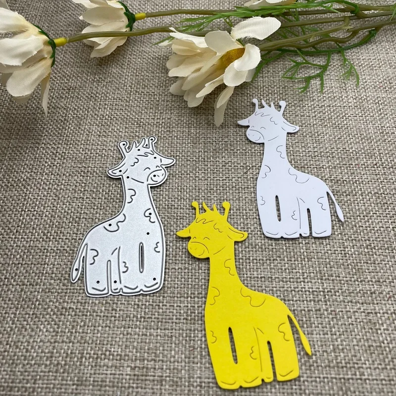 Giraffe decoration Metal Cutting Dies Stencils For DIY Scrapbooking Decorative Embossing Handcraft Die Cutting Template Mold