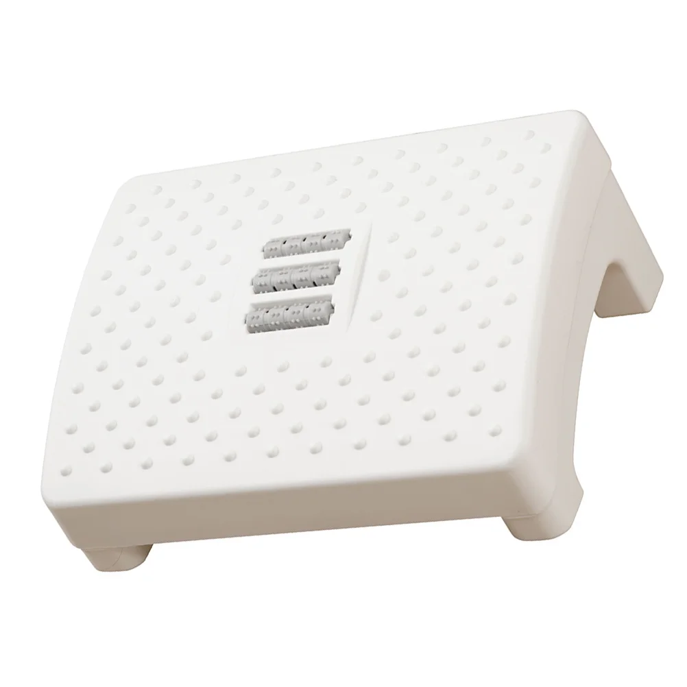 

Roller Massage Footstool Plastic Foot Rest Stool For Home Bathroom Toilet Step Use Comfortable Feet Support Tool Outdoor