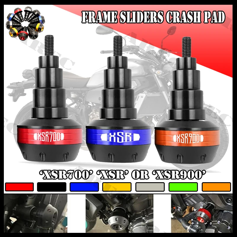 

Motorcycle Falling Protection Frame Slider Fairing Guard Anti Crash Pad Protector For Yamaha XSR700 2015-2022 XSR900 2015-2021