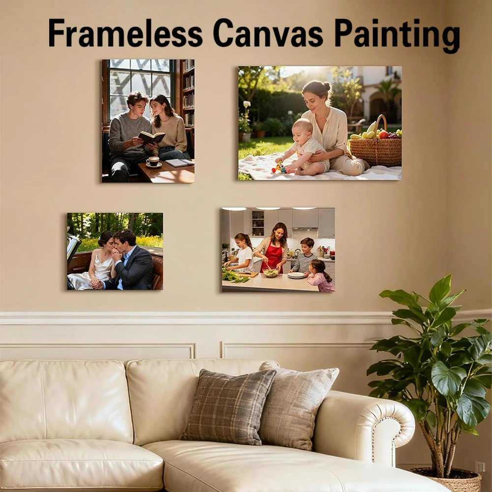 1Pc Frameless Perso…