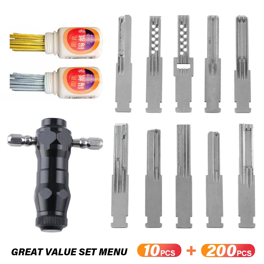 Professional Locking Set in Extreme Storm Style High Quality Schlosserwerkzeug-Kit with Foil for Locksmith Training and Practice image 3