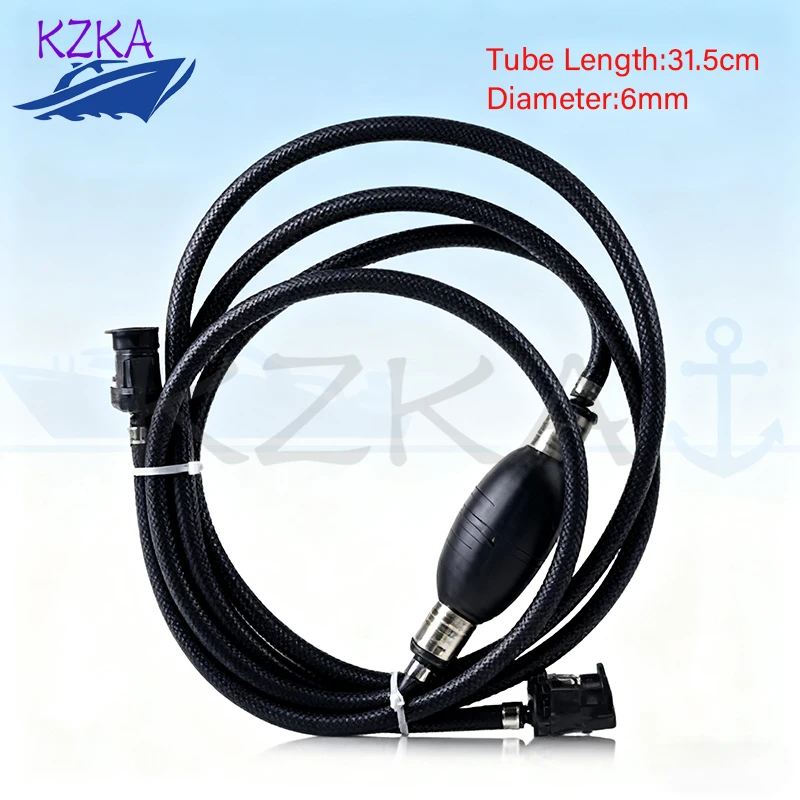 6Y1-24306-00 Fuel Hose 6mm For Yamaha Parsun Outboard Engine Fuel Line Hose Oil Tube Tank Connector 6Y1-24306-02 Aftermarket