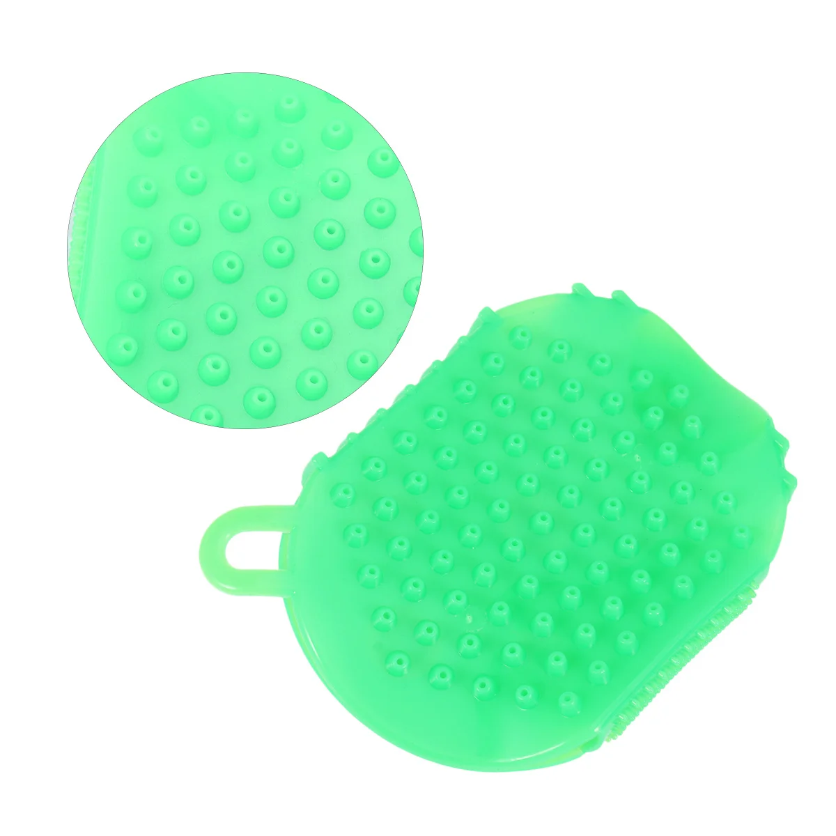 1 szt. Obrotowy o 360 stopni masażer z siedmioma kulami do redukcji bólu mięśni i głębokiego masażu, zielony