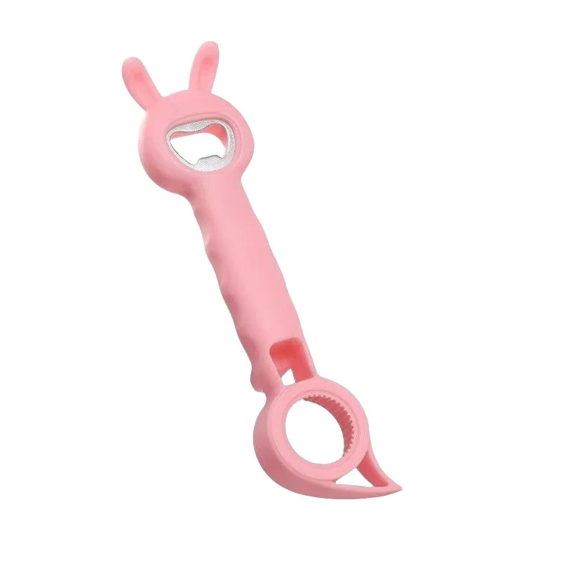 Multiple colors Cartoon rabbit Bottle Opener Feel Comfortable Rugged And Durable