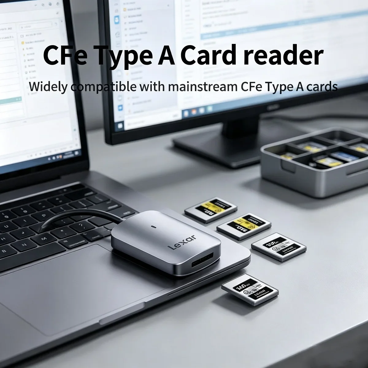 lexar-cfexpress-type-a-card-reader-usb-32-gen2-10gbps-hi-speed-cards-usb-c-a-card-reader-read-speed-900-mb-s-8k-cfe-card-reader