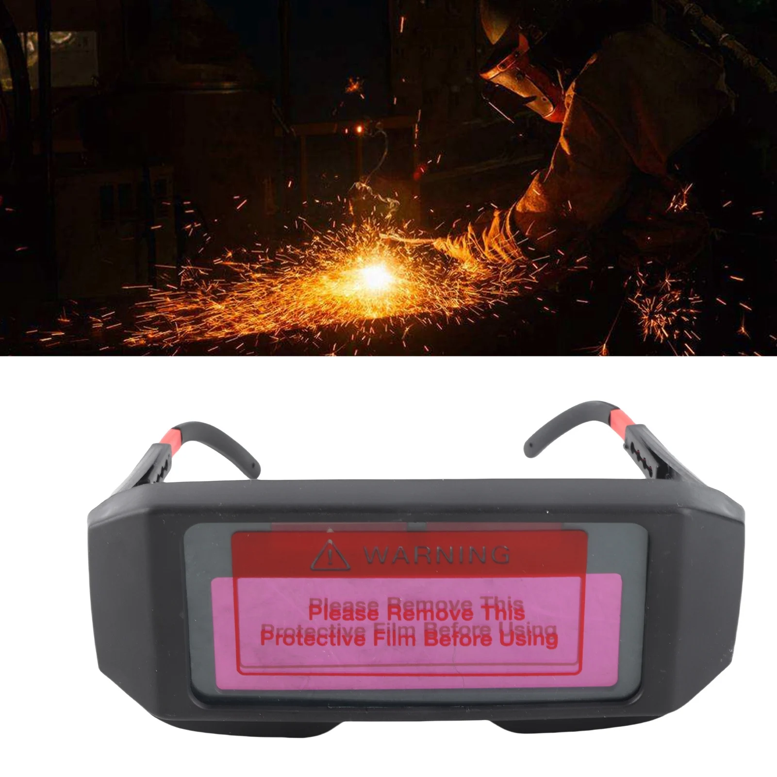 

Solar Auto Darkening TIG MIG Welding Goggles Welder Eyes Glasses Welding Accessories