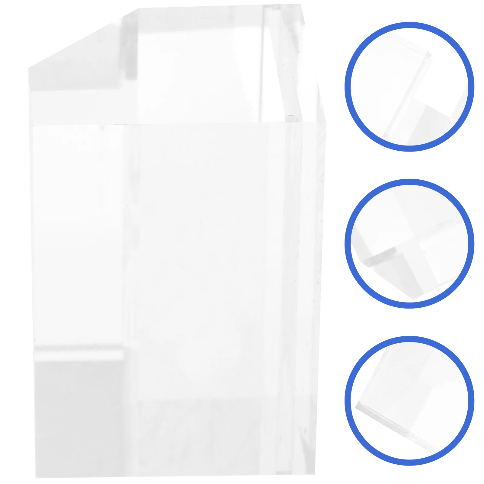 

Acrylic Inclined Sign Price Display Holder Table Number Sign Stand For Wedding Banquet Party Seat Reserved Decorations