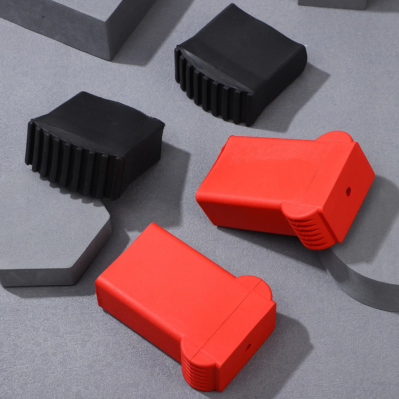 

8Pcs Ladder Feet Covers Rubber Stable Anti-Skid Folding Ladder Foot Protector Cushions Replacement for Safety Home Use