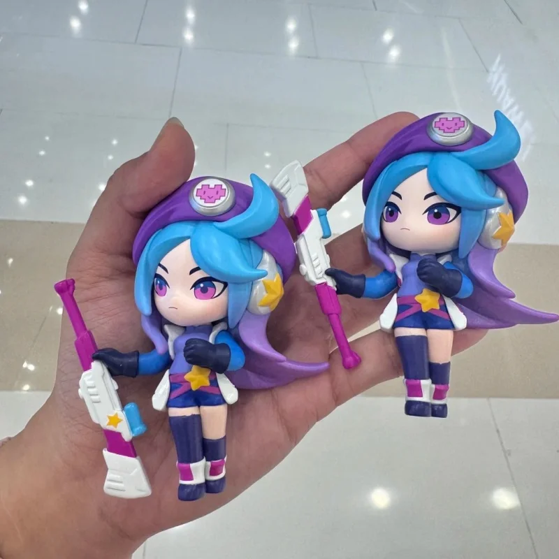 الأصلي POPMART Teamfight تكتيكات ليتل ليجند سلسلة 2nd العصرية صندوق أعمى شخصيات عالية الجودة الديكور مفاجأة الهدايا اللعب #5