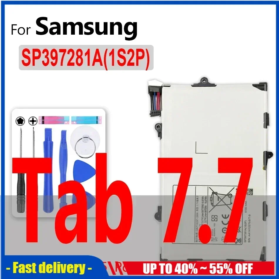 Tablet Battery For Samsung GALAXY Tab 2 3 4 7.0 8.0 10.1 Lite/7.7 GT SM T530 T531 T535 P5200 P3100 P3110 T310 T311 T315 T210