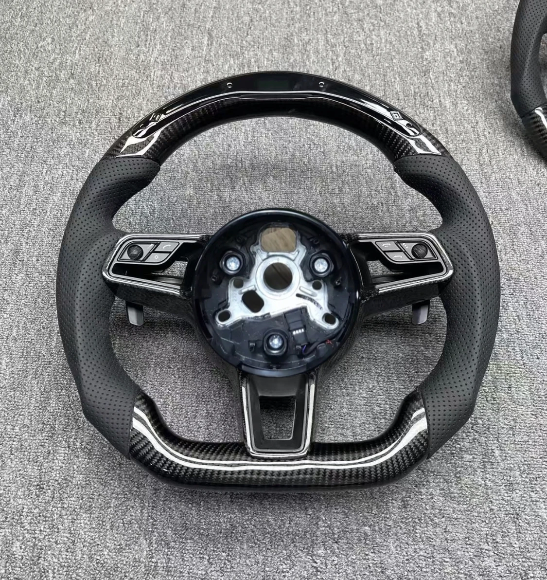 Upgraded Carbon Fiber Steering Wheel for P 911 Targa 992 991 Paddle Shifters