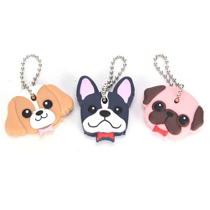 1pc Cartoon Silicone Protective Key Case Cover For Key Control Dust Cover Holder Organizer Key Decor Accessories Home Supplies