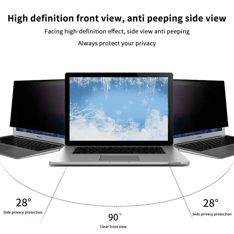 Laptop PC Monitor Privacy Screen Protector Anti-spy Film Notebook Computer Anti-peeping Filter 14/15.6/16 Inch