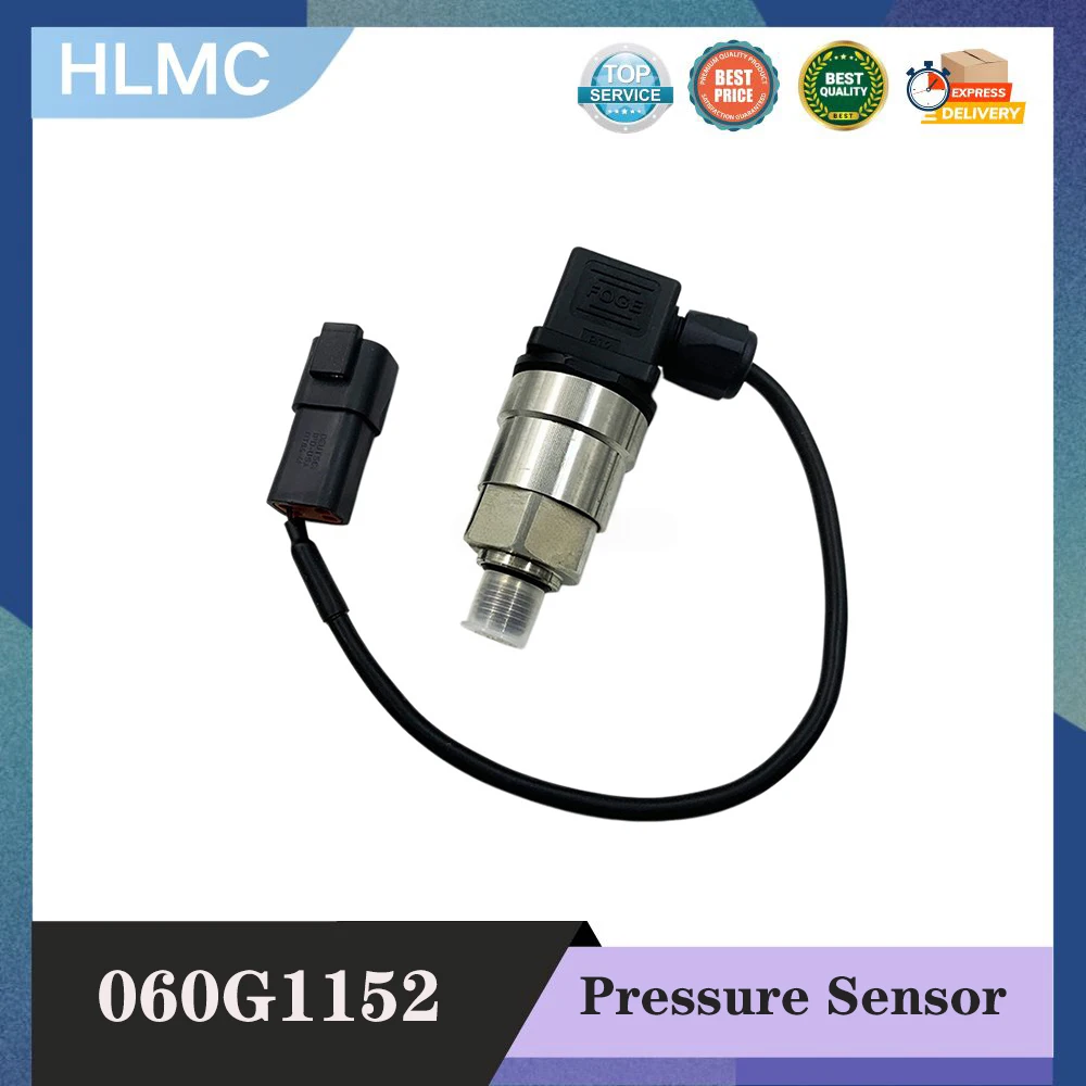 

Construction Machinery Parts IP65 Excavator Protection Grade Pressure Sensor 060G1152 for MBS2150 MBS3000 Low Pressure Sensor