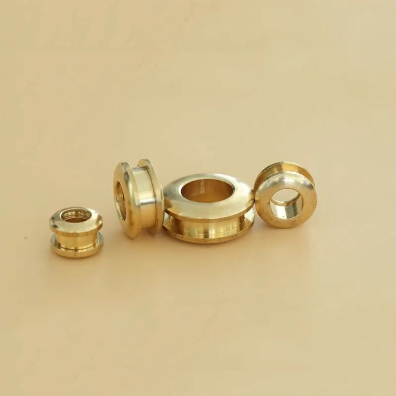 diameter10*5mm Brass Gas Hole Grommets Screw Threaded Connection Eyelet DIY Bag Belt Part Hardware Leather Craft Handmade Buckle