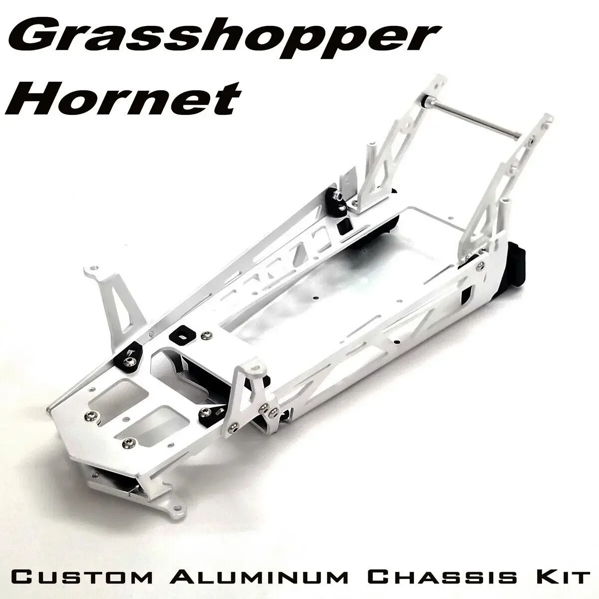 Custom Aluminum Frame Chassis Kit for TAMIYA 1/10 Buggy Grasshopper/Hornet Chassis